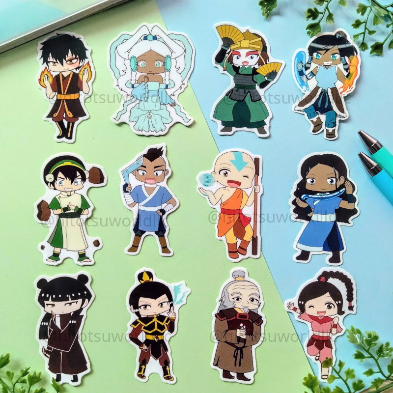 Avatar The Last Airbender Stickers